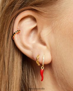 Alohas Women Adelibe - Gold Ear cuff Gold 60BH461198 Alohas Australia