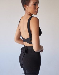 Alohas Women Bare - Black Top Black 60BH46729 Alohas Handbags