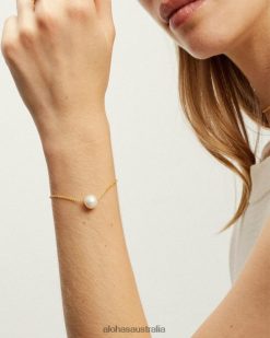 Alohas Women Camelia - Gold Bracelet Gold 60BH461204 Alohas Australia