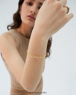 Alohas Women Chain - Gold Bracelet Gold 60BH461171 Alohas Australia