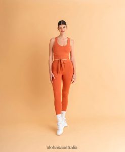 Alohas Women Cross - Brown Legging60BH46988 Alohas Australia