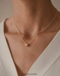 Alohas Women Daunt - Gold Necklace Gold 60BH461078 Alohas Australia