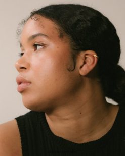 Alohas Women Delilah - Gold Ear Cuffs Gold 60BH461199 Alohas Sandals Australia