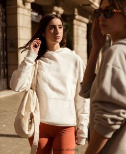 Alohas Women For the Planet - White Cotton Sweater Coconut 60BH46983 Alohas Sandals Australia