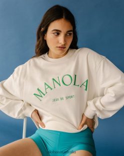 Alohas Women Iconica - Beige Coconut Sweatshirt60BH46905 Alohas Sandals Australia