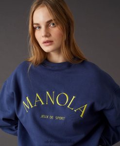 Alohas Women Iconica - Navy Blue Sweatshirt60BH46906 Alohas Handbags