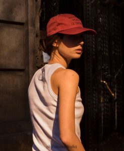 Alohas Women Manola Cap - Burgundy Cap60BH46992 Alohas Sandals Australia