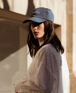 Alohas Women Manola- Navy Blue Cap60BH46994 Alohas Australia